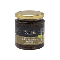Sunita Organic Spicy Kalamata Olives